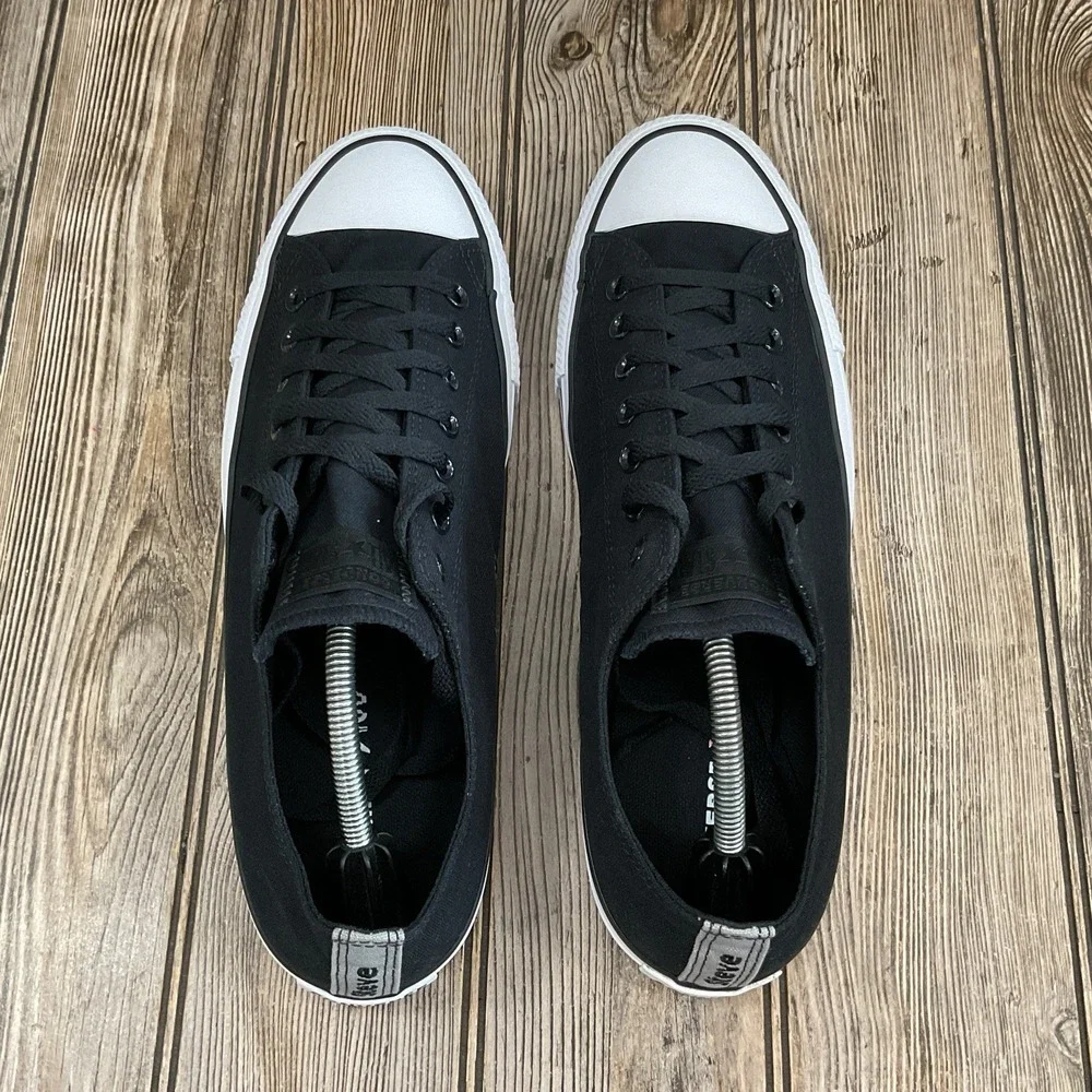 Converse CTAS Low Top Black Gum Soles Athletic Sneakers Shoes Men's Size 12 US